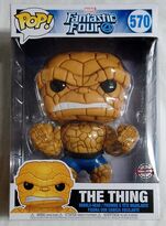 #570 The Thing - 10 Inch - Marvel Fantastic Four BOX DAMAGE