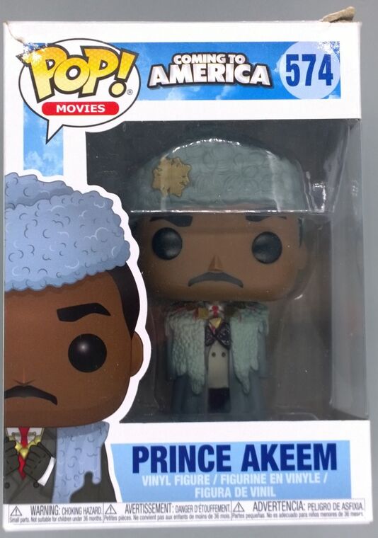 #574 Prince Akeem - Coming to America - BOX DAMAGE