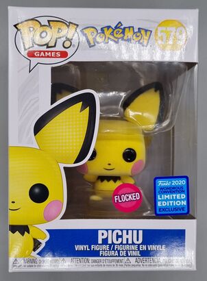 #579 Pichu - Flocked - Pokemon