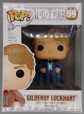 #59 Gilderoy Lockhart (Blue Suit) Harry Potter - DAMAGED BOX
