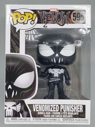 #595 Venomized Punisher - Marvel Venom