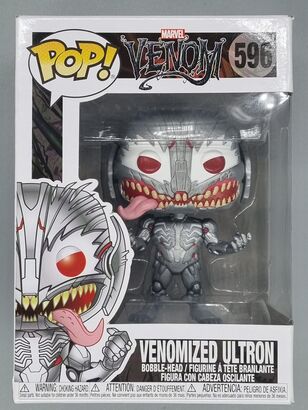 #596 Venomized Ultron - Marvel Venom - BOX DAMAGE