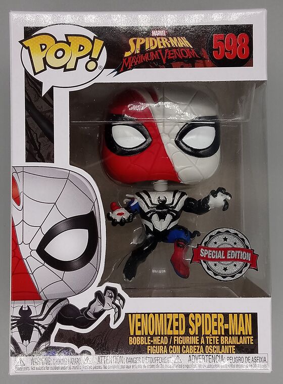 #598 Venomized Spider-Man - Marvel Maximum Venom