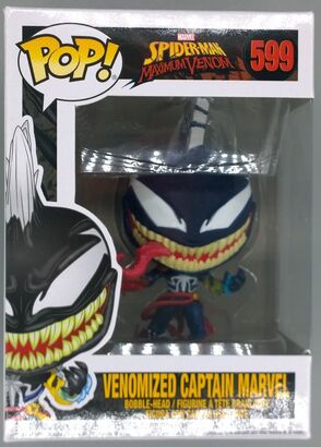 #599 Venomized Captain Marvel - Marvel Max Venom