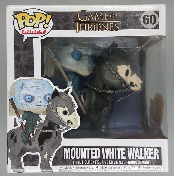 #60 Mounted White Walker - Rides - Game of Thrones DAMAGED