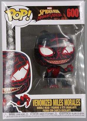 #600 Venomized Miles Morales Marvel Spiderman Max Venom