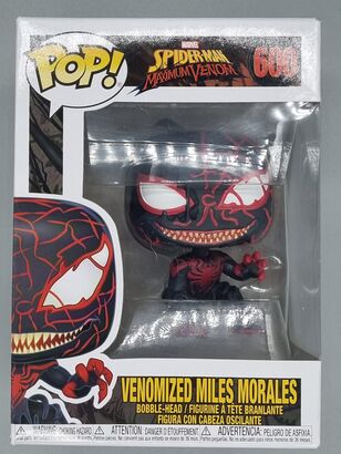 #600 Venomized Miles Morales Marvel Spiderman Max Ven DAMAGE