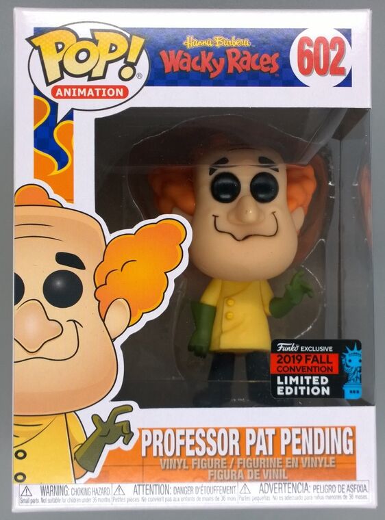 #602 Professor Pat Pending Wacky Races - 2019 Con Exclusive