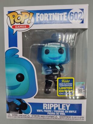 #602 Rippley - Pop Games Fortnite 2020 Con Limited Edition