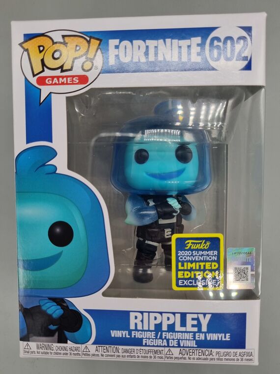 #602 Rippley - Pop Games Fortnite 2020 Con Limited Edition