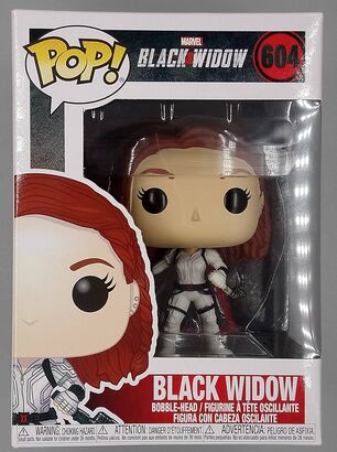 #604 Black Widow (White) - Marvel Black Widow