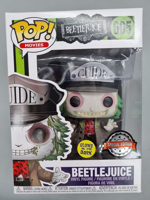 #605 Beetlejuice (Guide Hat) - Glow - Beetlejuice