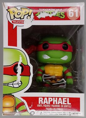 #61 Raphael - Teenage Mutant Ninja Turtles - BOX DAMAGE
