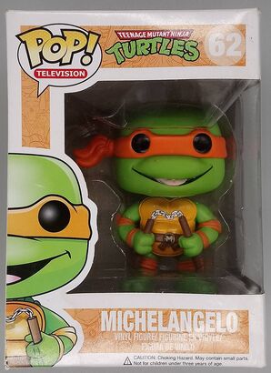#62 Michelangelo - Teenage Mutant Ninja Turtles - BOX DAMAGE