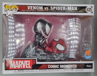 #625 Venom vs. Spider-Man Comic Moment Metallic Marvel