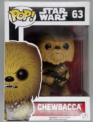#63 Chewbacca - Star Wars - BOX DAMAGE