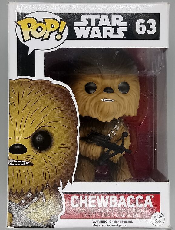 #63 Chewbacca - Star Wars - BOX DAMAGE