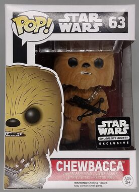 #63 Chewbacca - Flocked - Star Wars Smugglers Bounty