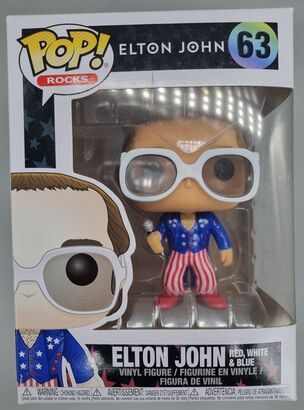 #63 Elton John (Red, White & Blue) - Rocks