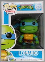 #63 Leonardo - Teenage Mutant Ninja Turtles - BOX DAMAGE