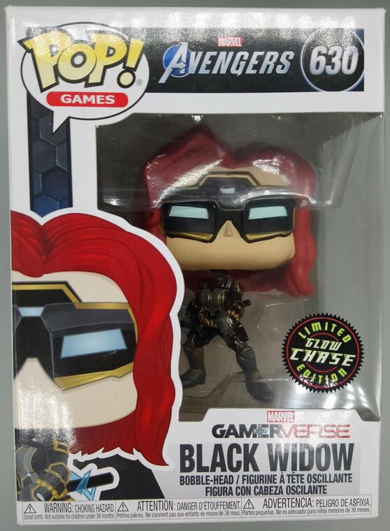 #630 Black Widow - Glow Chase - Marvel Avengers