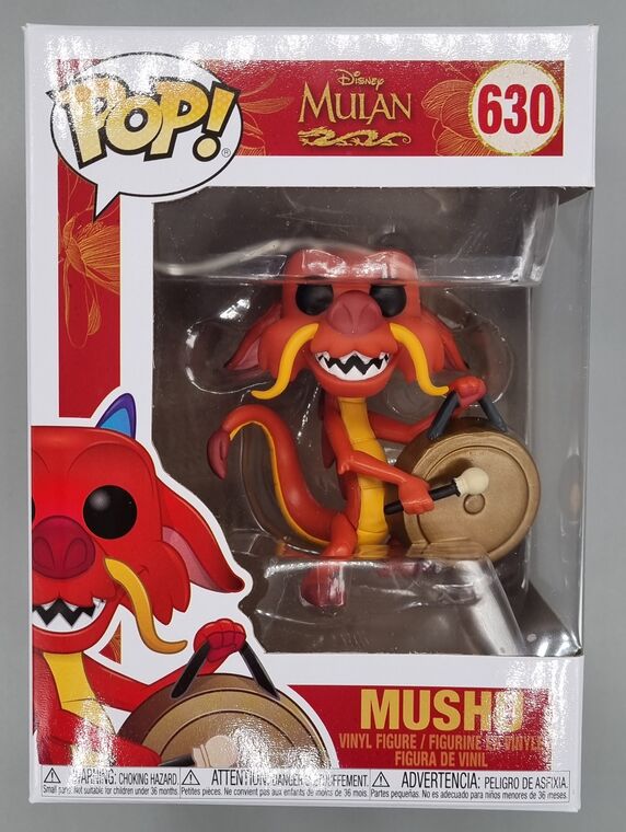 #630 Mushu (w/ Gong) - Disney Mulan