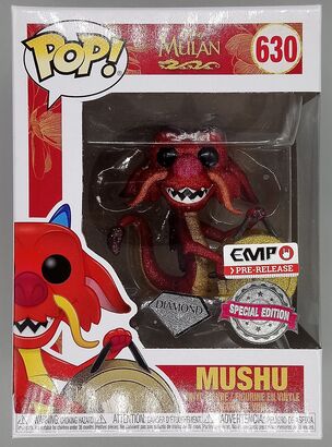 #630 Mushu (w/ Gong) - Diamond - Disney Mulan