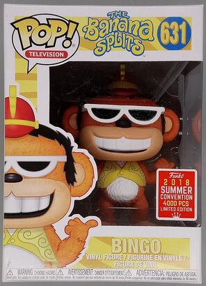 #631 Bingo The Banana Splits 4,000pc LE 2018 Summer Con