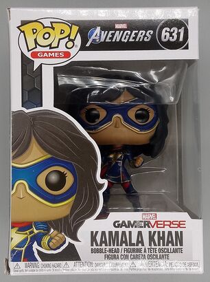 #631 Kamala Khan - Marvel Avengers Game - BOX DAMAGE