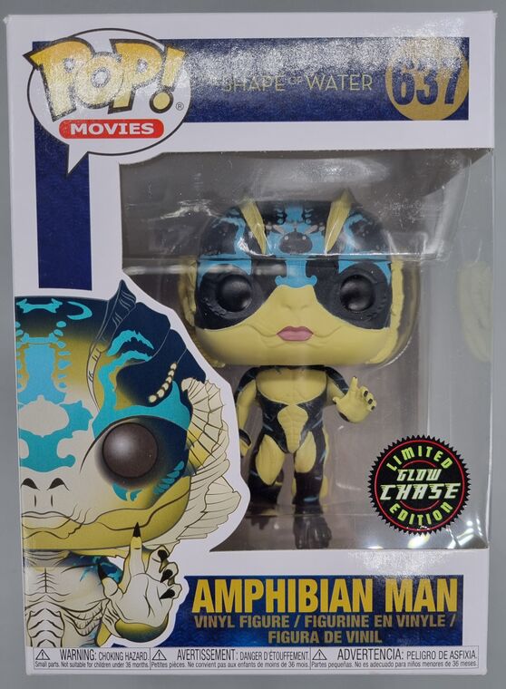 #637 Amphibian Man - Glow Chase Edition - Shape of Water