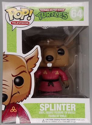 #64 Splinter - Teenage Mutant Ninja Turtles - BOX DAMAGE