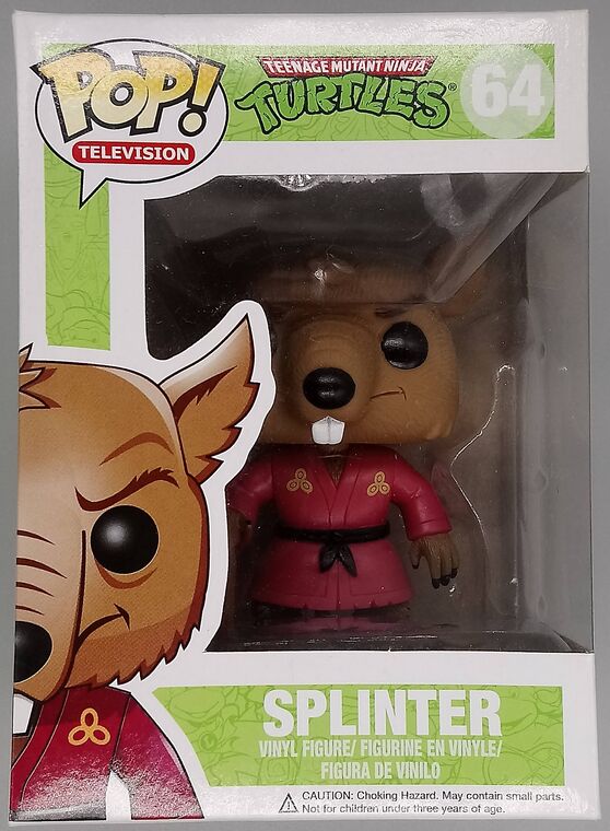 #64 Splinter - Teenage Mutant Ninja Turtles - BOX DAMAGE