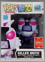 Show more information on #647 Killer Moth - Teen Titans Go! - 2018 Con - BOX DAMAGE #647 Killer Moth - Teen Titans Go! - 2018 Con - BOX DAMAGE