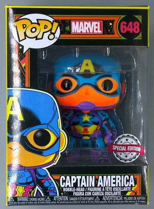 #648 Captain America (Blacklight) - Marvel