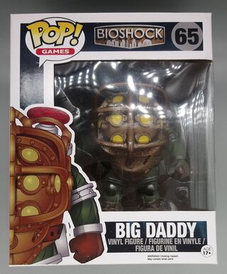 #65 Big Daddy - 6 Inch - Bioshock - BOX DAMAGE
