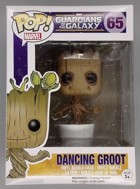 #65 Dancing Groot Marvel Guardians of the Galaxy BOX DAMAGE