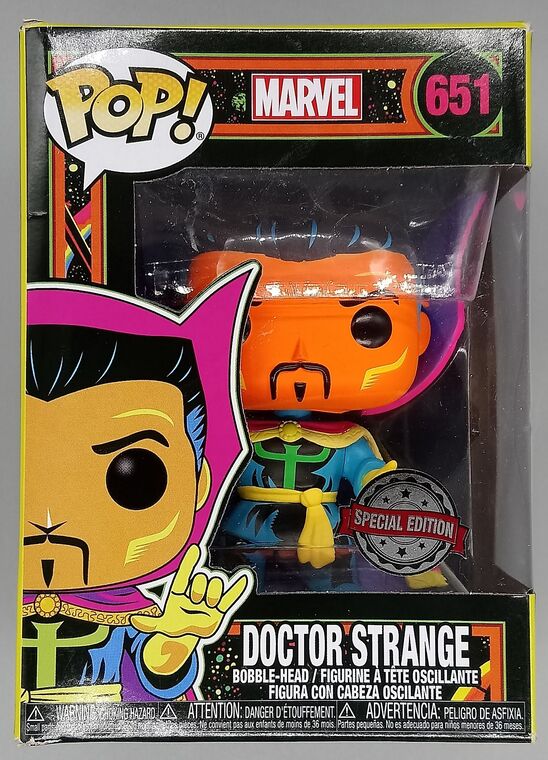 #651 Doctor Strange (Blacklight) Marvel - BOX DAMAGE