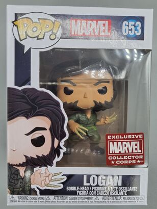 #653 Logan (w/ Bone Claws) - Marvel Collectors Corps
