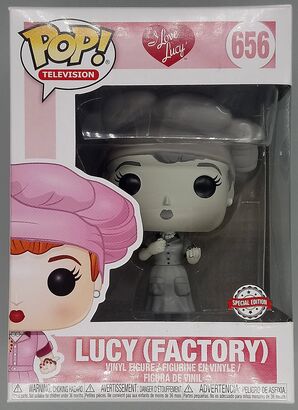 #656 Lucy (Factory) - B&W - I Love Lucy