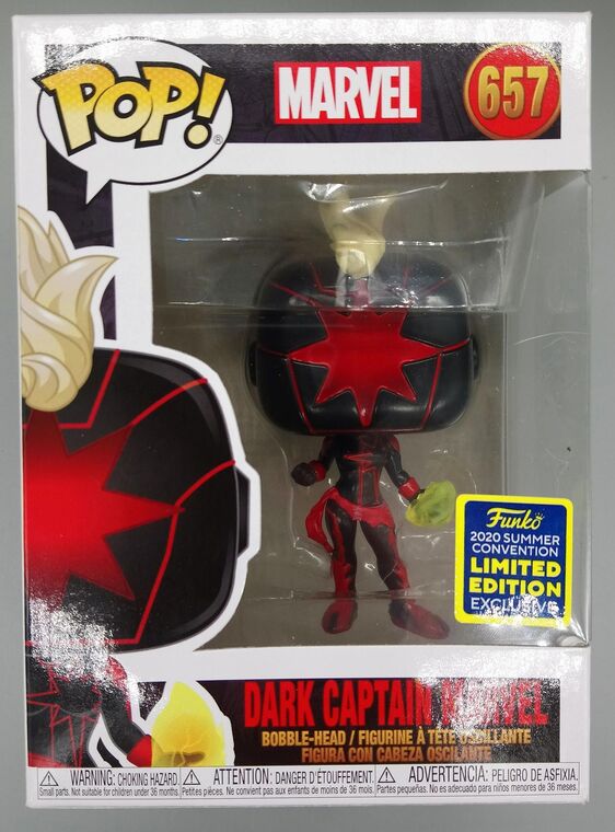 #657 Dark Captain Marvel - Marvel - 2020 Con