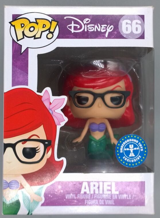 #66 Ariel (Glasses) - Disney The Little Mermaid - BOX DAMAGE