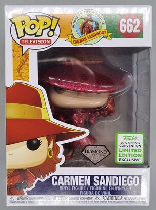 #662 Carmen Sandiego - Diamond - 2019 Con Release