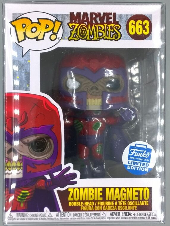#663 Zombie Magneto - Marvel Zombies Funko Shop Limited Ed