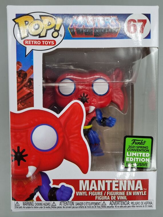 #67 Mantenna - Masters of the Universe MOTU 2021 Con Ltd Ed