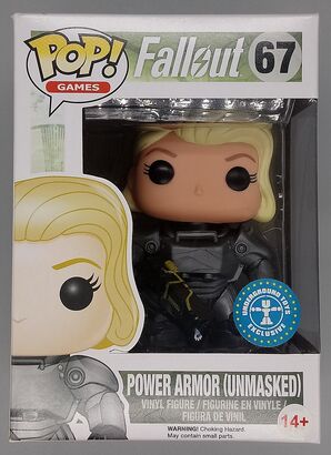 #67 Power Armor (Unmasked, Female) - Fallout - Exclusive