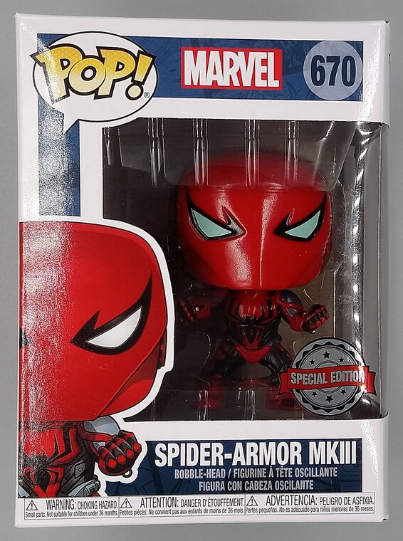 #670 Spider-Armor MKIII - Marvel Spider-Man