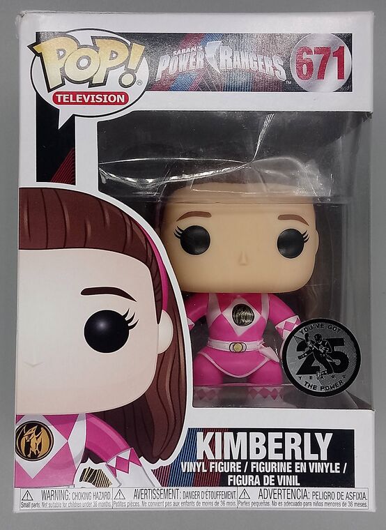 #671 Kimberly (Pink Ranger) - Power Rangers - BOX DAMAGE