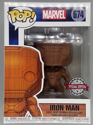 #674 Iron Man (Wood) - Marvel