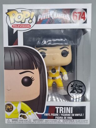 #674 Trini (Yellow Ranger) No Helmet - Power Rangers
