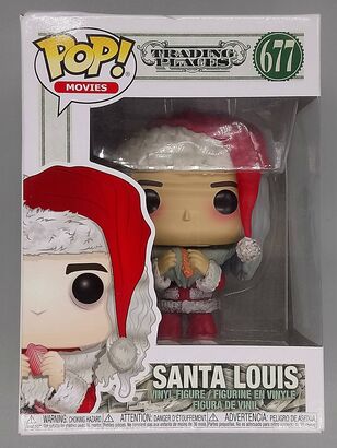 #677 Santa Louis - Trading Places - BOX DAMAGE